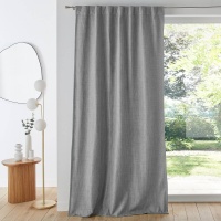 Занавеска Затемняющая термическая Exurie 350 x 140 см серый LA REDOUTE INTERIEURS  фото, kupilegko.ru